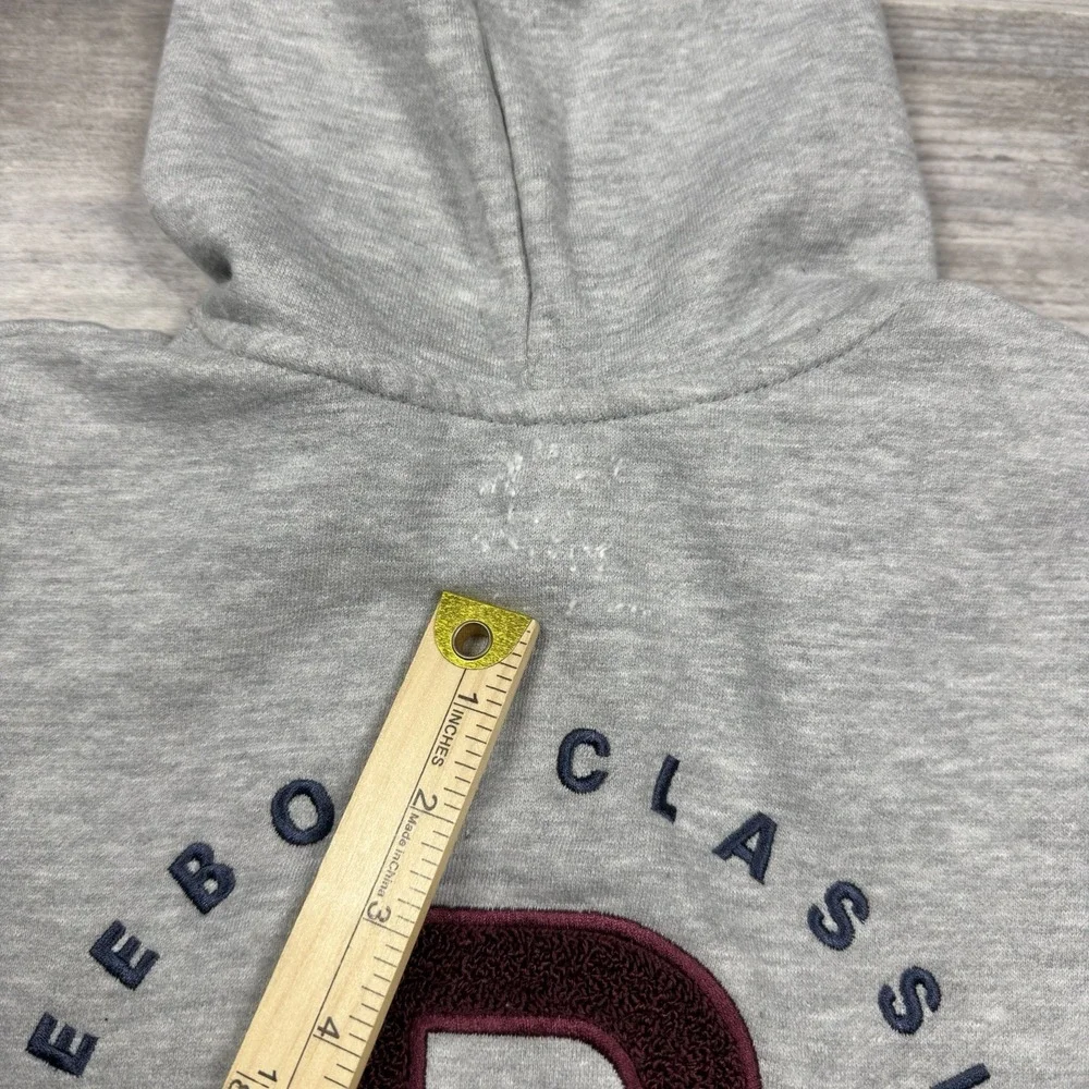 Reebok Kids Size Medium (10-12) Circle Classsic Fleece Heather Gray Sweater New*